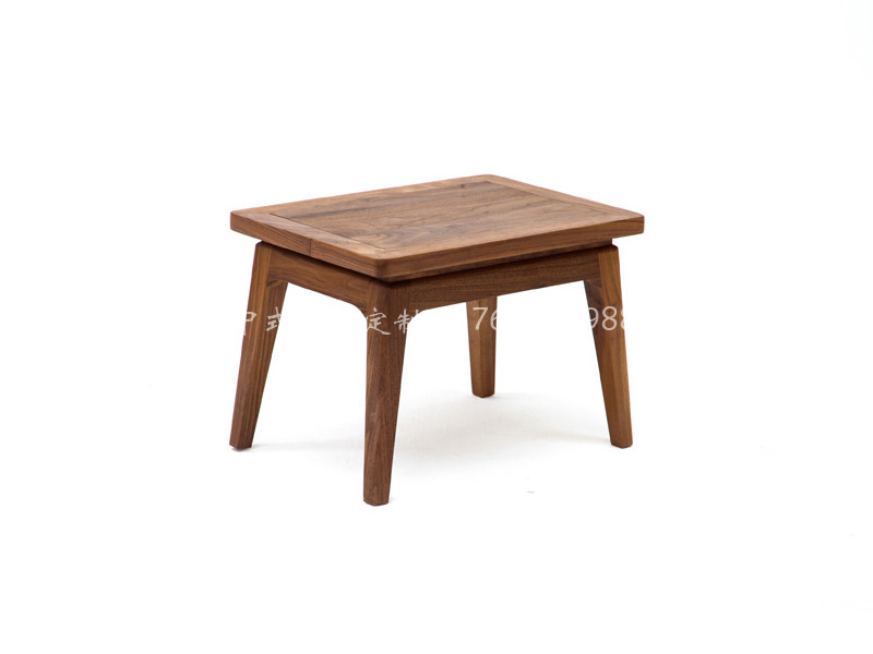 新中式实木茶凳
