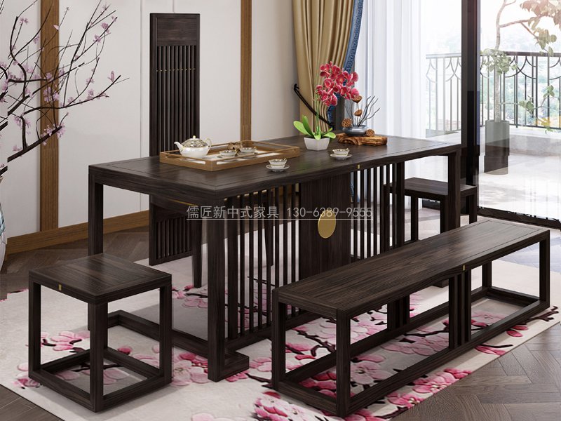 新中式茶室家具