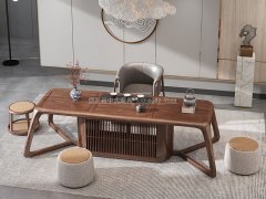 新中式茶桌椅R-2486